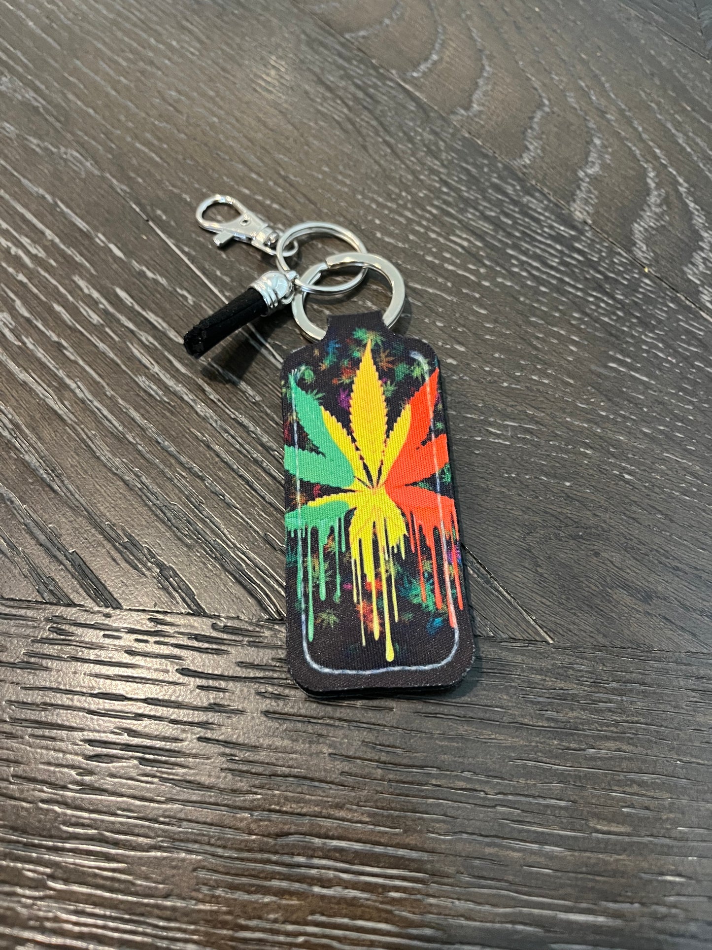 "The Smoking Buddy" Reggae Pot Leaf Design -perfect for Vapes or lighters- #TheSmokingBuddy