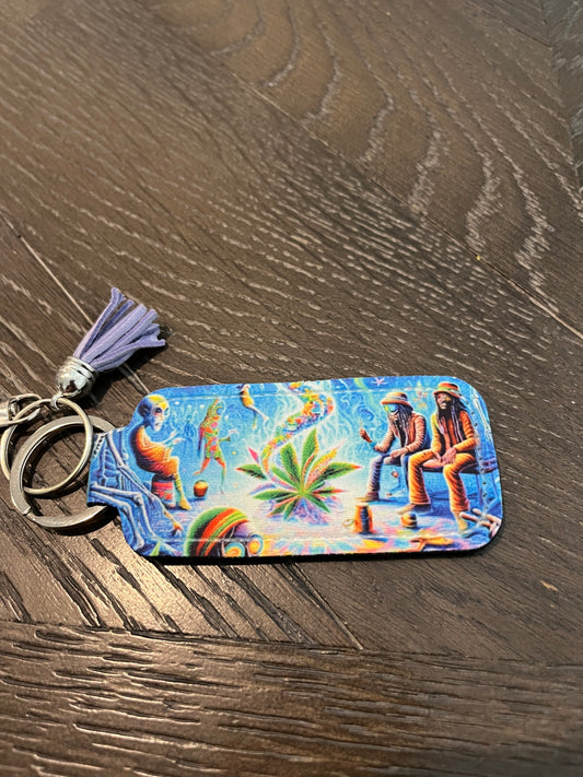 "The Smoking Buddy" Vape/Lighter Accessory - Campfire Alien Abduction Design #TheSmokingBuddy