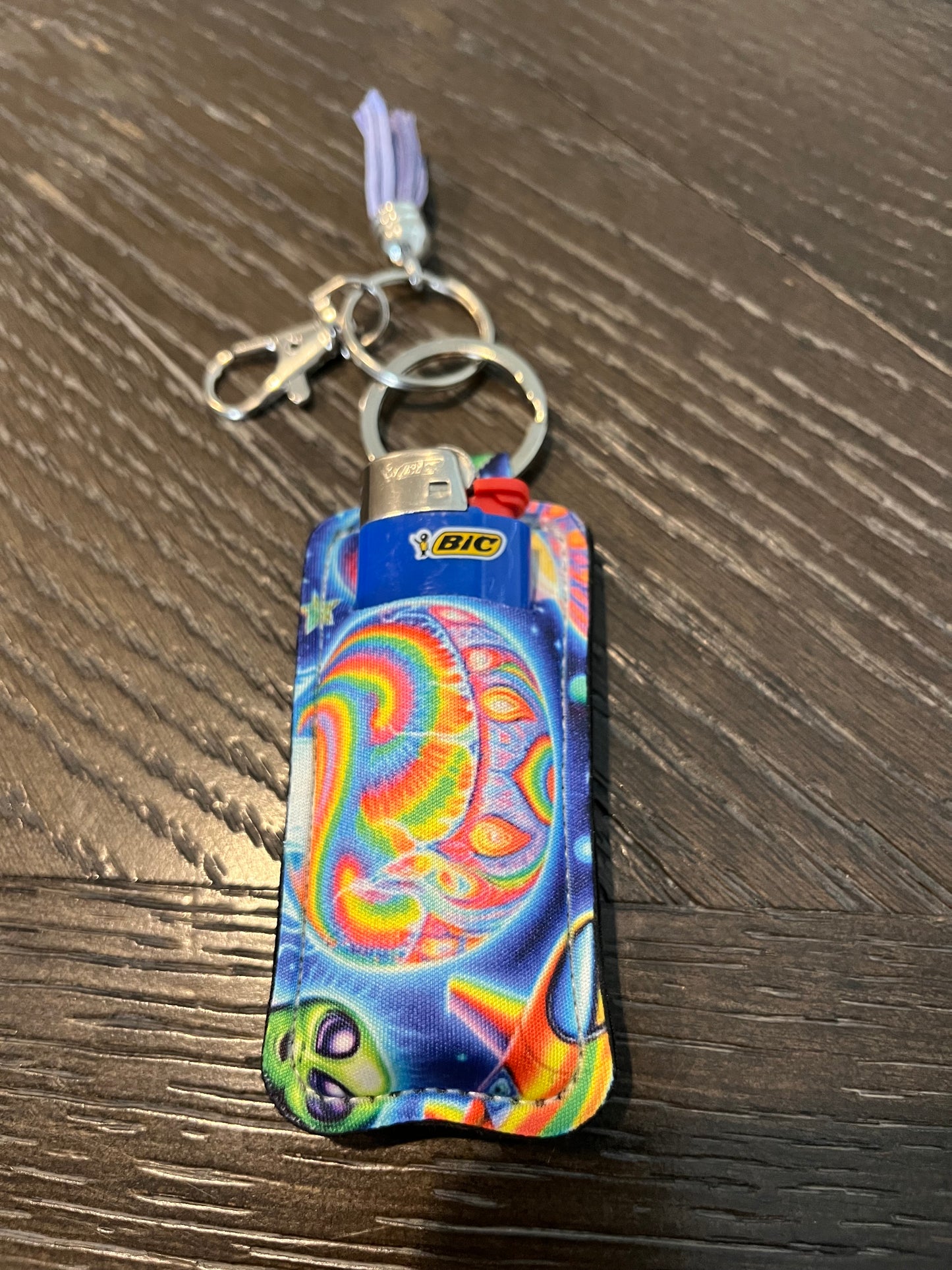 "The Smoking Buddy" Vape/Lighter Accessory - Campfire Alien Abduction Design #TheSmokingBuddy