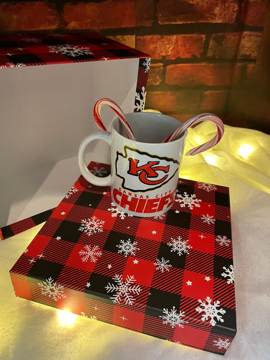 Kansas City Chiefs Holiday Mug- 11oz